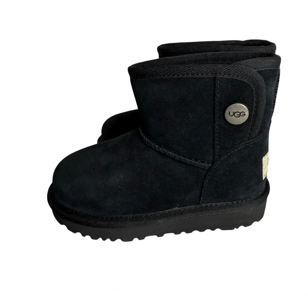UGG Kids Jona Boot in Black size Youth 8 - Picture 4 of 9
